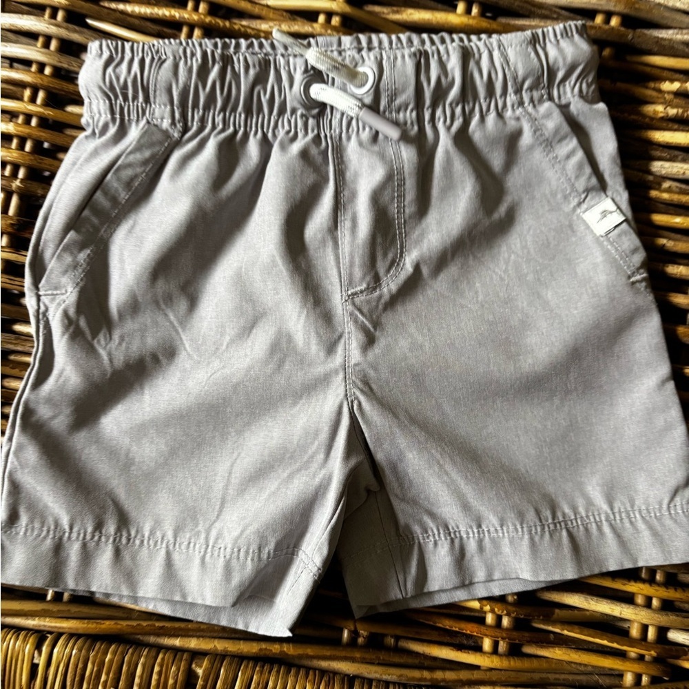 Tommy Bahama Light Gray Kids Shorts 12mth